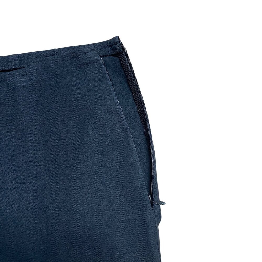 EILEEN FISHER PANTS BLACK 78121 MINIMALIST CAPSULE SIZE S COTTON STRETCH PULL ON - Picture 3 of 10